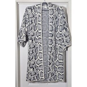 Anthropologie Akemi + Kin Sigrid‎ Duster Cardigan Eyelash Sweater One Size